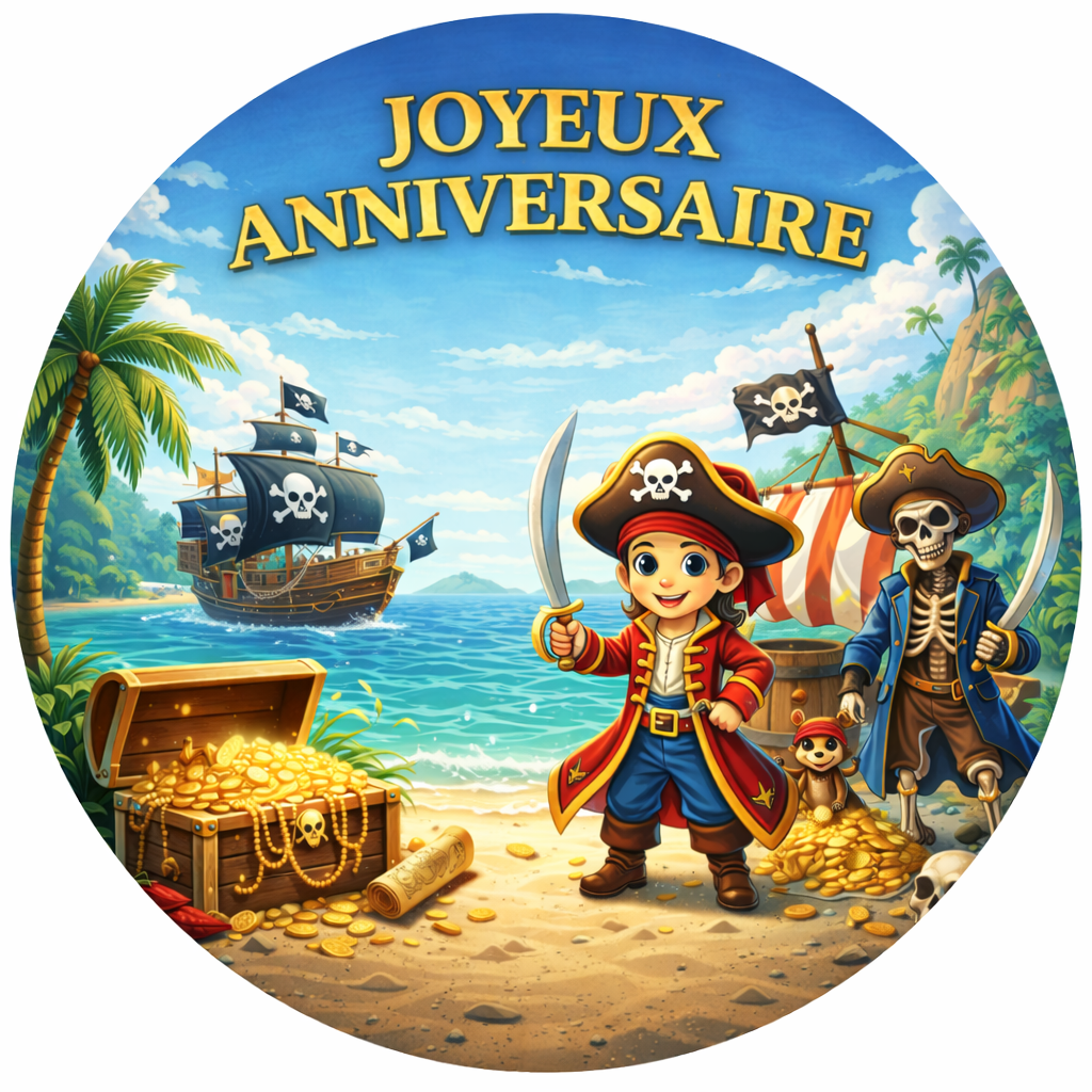 Photo Comestible - Pirates