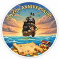 Photo Comestible - Pirates Bâteau