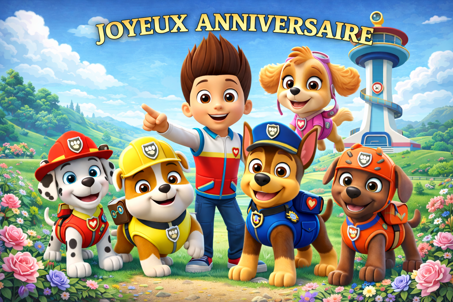 Photo Comestible - Paw Patrol