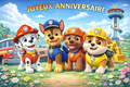 Photo Comestible - La Pat'Patrouille