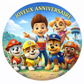 Photo Comestible - Pat'Patrouille