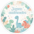 Photo Comestible - Dinosaure