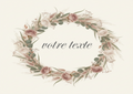 Photo Comestible - Fleurs Couronne