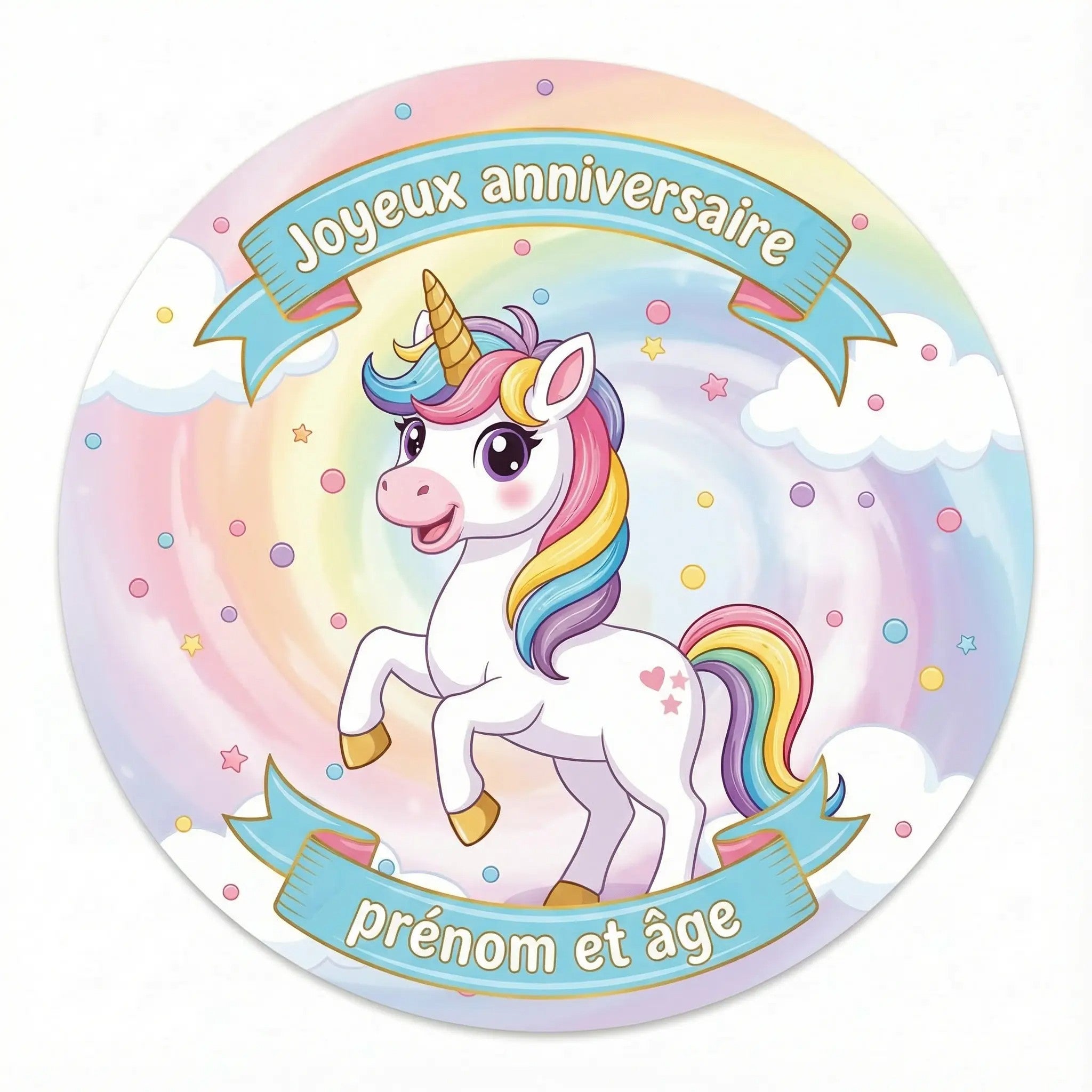 Photo Comestible - Licorne