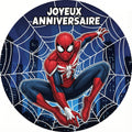 Photo Comestible - Super-héros Spiderman
