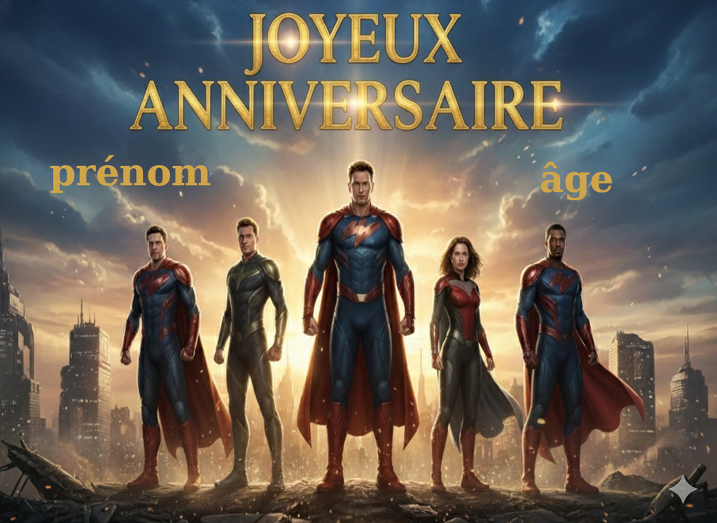 Photo Comestible - Super-héros Superman